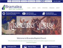 Tablet Screenshot of bramalea.org